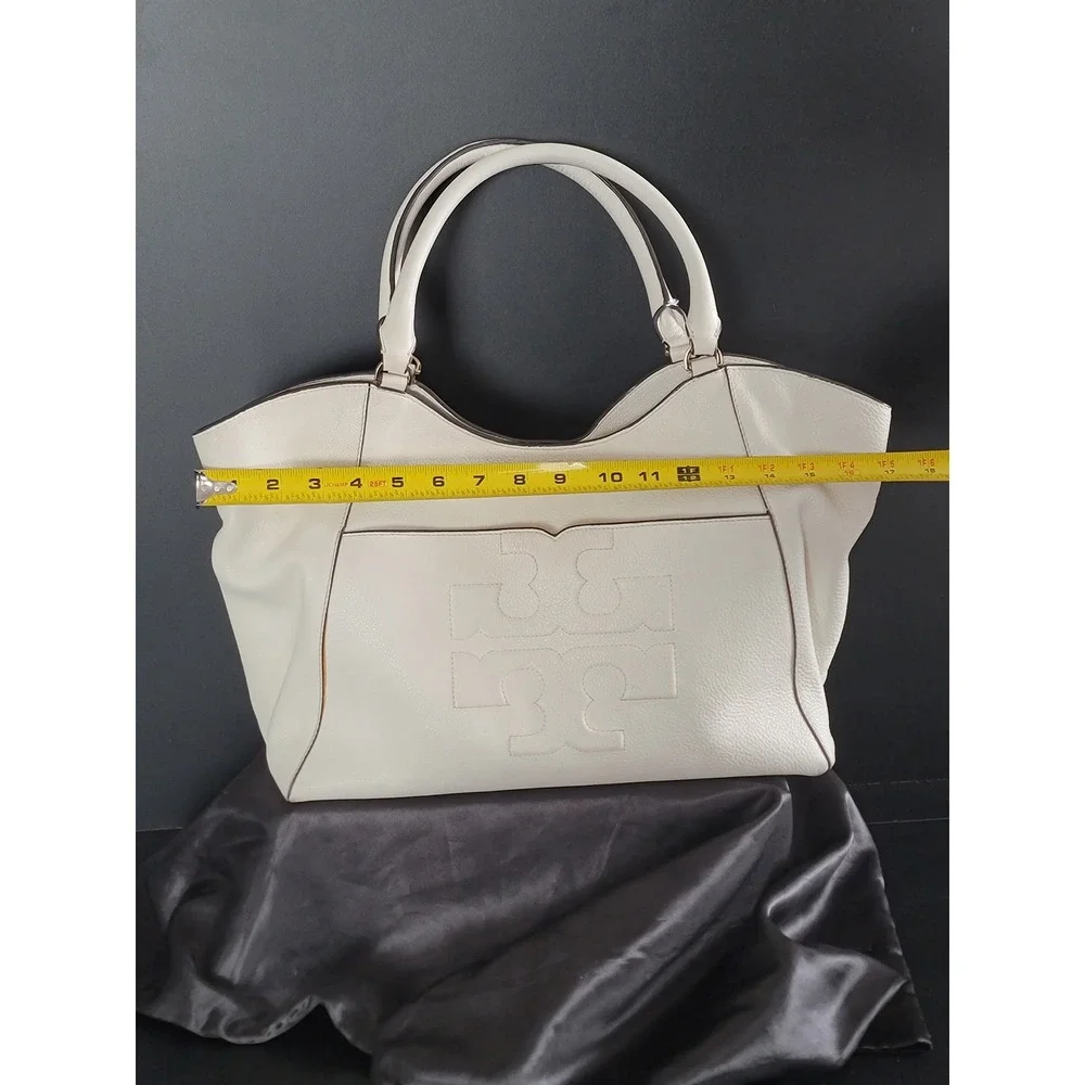 Tory Burch Bombe T East West Tote White Large